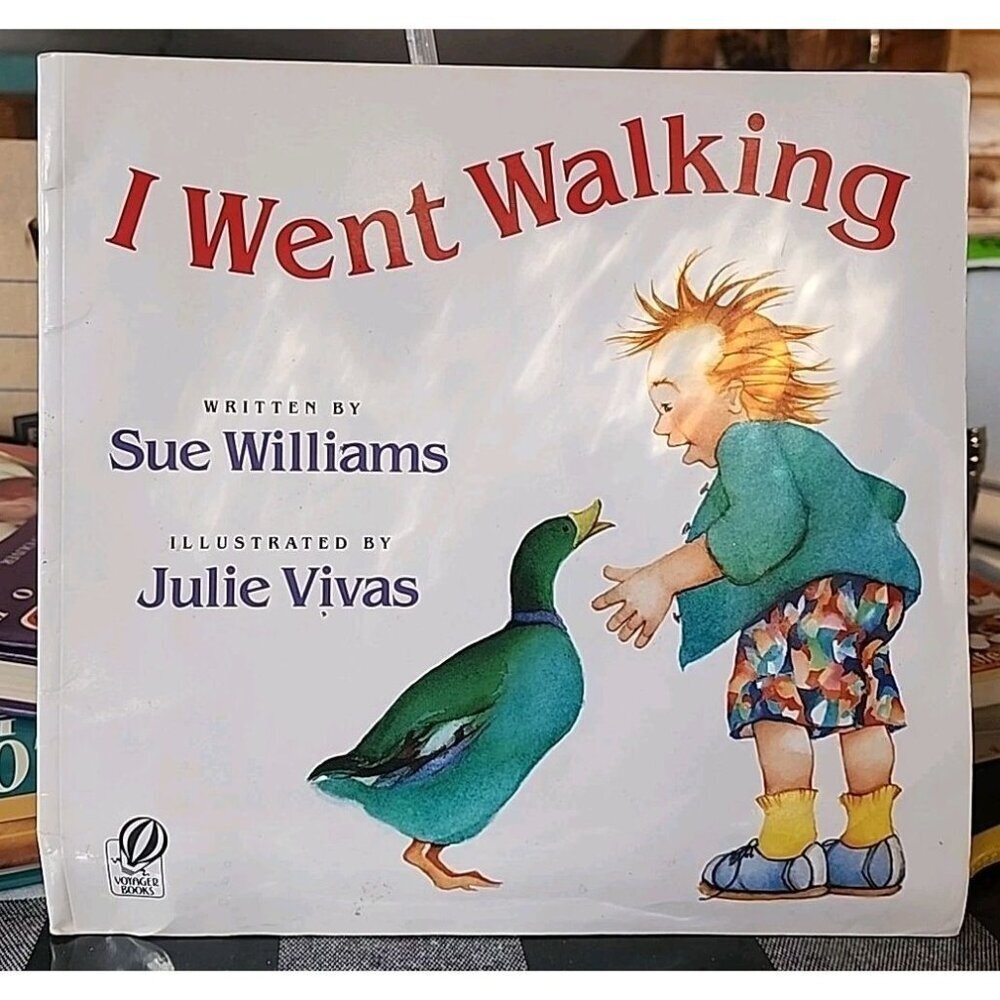 I Went Walking: A Playful Picture Book About a Boy's Stroll with a Parade of...
